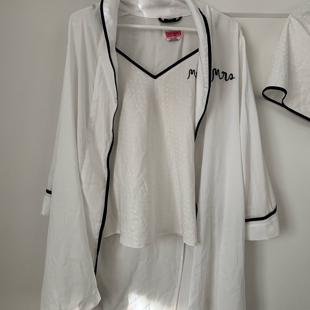Kate Spade Mrs. Pajamas and Robe set